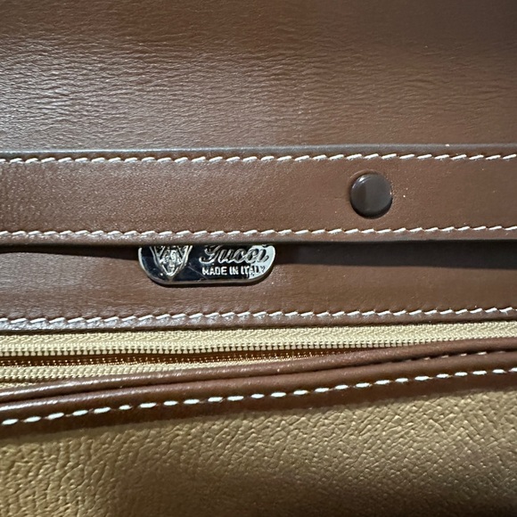 SALE Gucci Cross Body Shoulder Bag Clutch Vintage - Picture 8 of 11